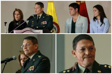 Así anunció el general Alzate su retiro tras 33 años de servicio