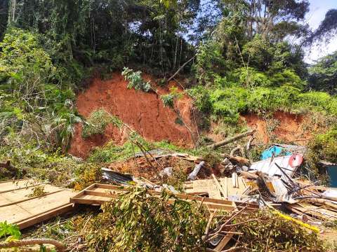 Lluvias dejan 120 familias damnificadas en Antioquia