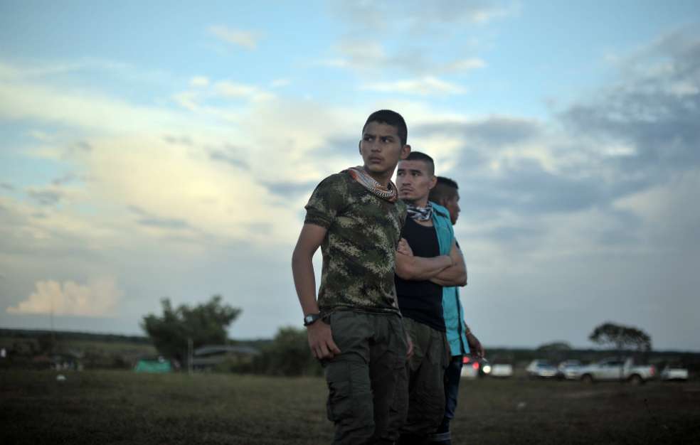 Foto tomada durante la Décima Conferencia de las Farc en los llanos del Yarí/ Óscar Pérez
