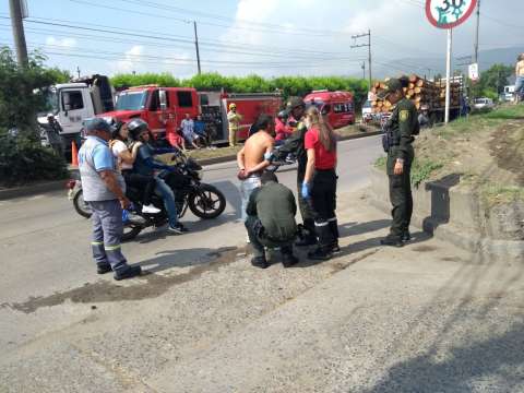 Hombre amenazó con incendiar dos cilindros de gas propano en Yumbo
