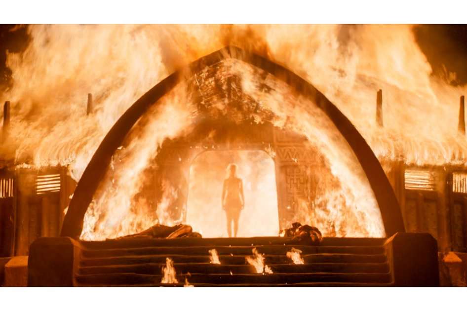 Emilia Clarke como Daenerys Targaryen en una escena de la sexta temporada de "Juego de Tronos". / Tomada de Imdb.com