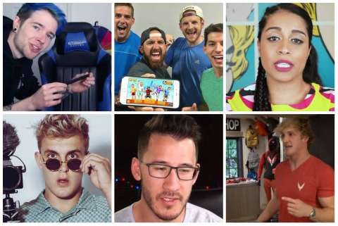 Los youtubers mejor pagados de 2017
