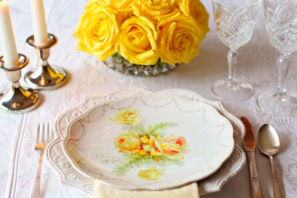 Los tips de Chabeli Iglesias para decorar una mesa de verano. Decoración de mesa.