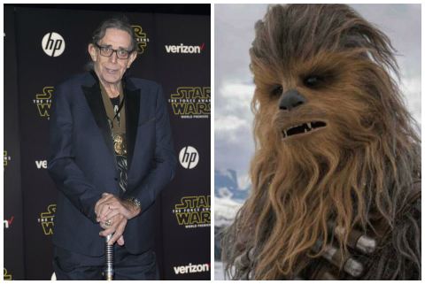Murió Peter Mayhew, el actor que interpretó a Chewbacca en "Star Wars"
