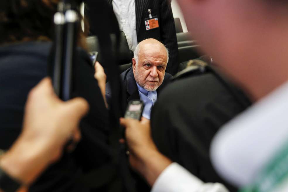 Bijan Namdar Zanganeh, ministro de petróleo de Irán. / Bloomberg