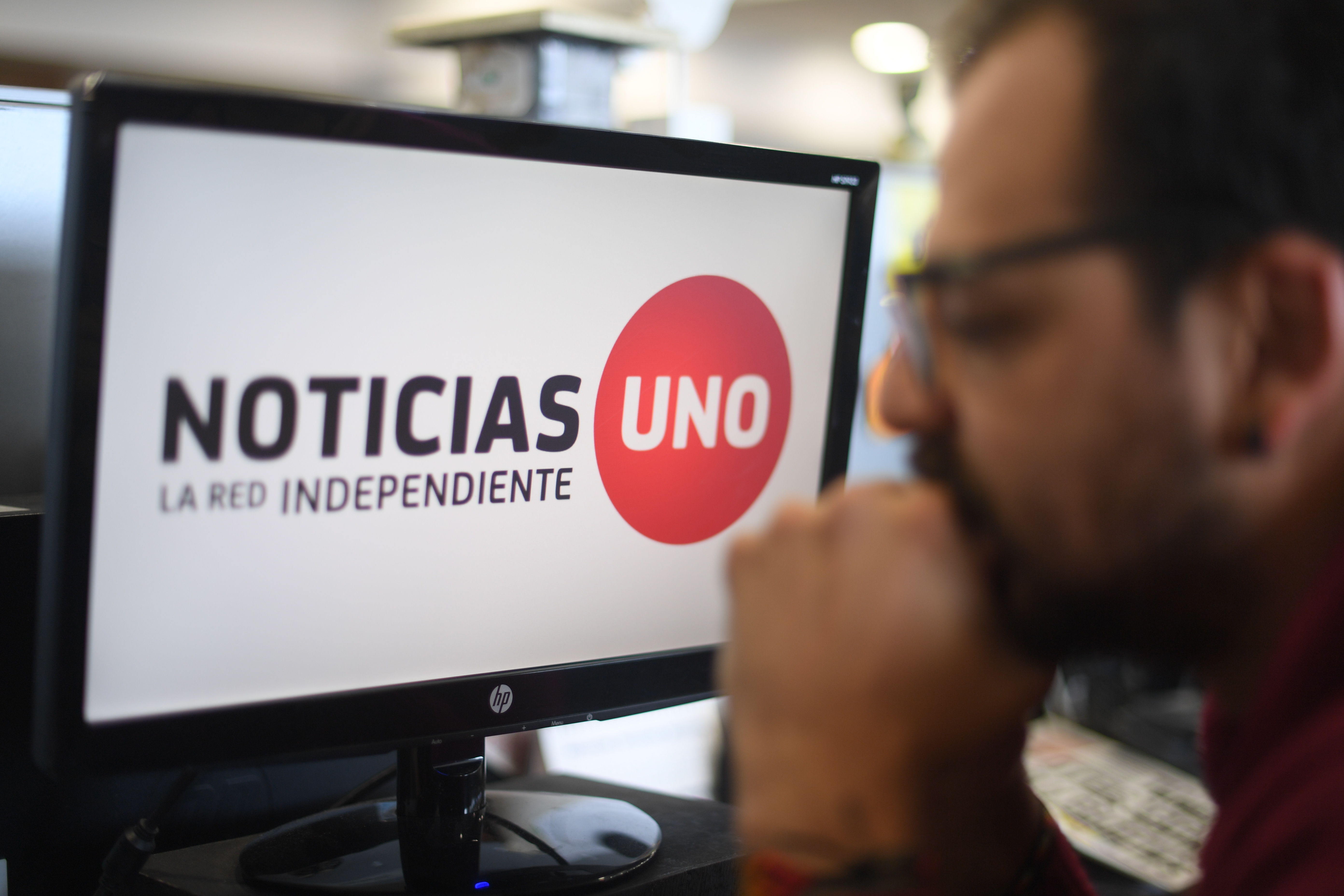 Foto ilustración del cierre de Noticias Uno.