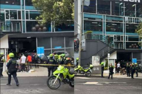 Confirman muerte de empresario y su escolta tras ataque sicarial en la séptima con calle 85