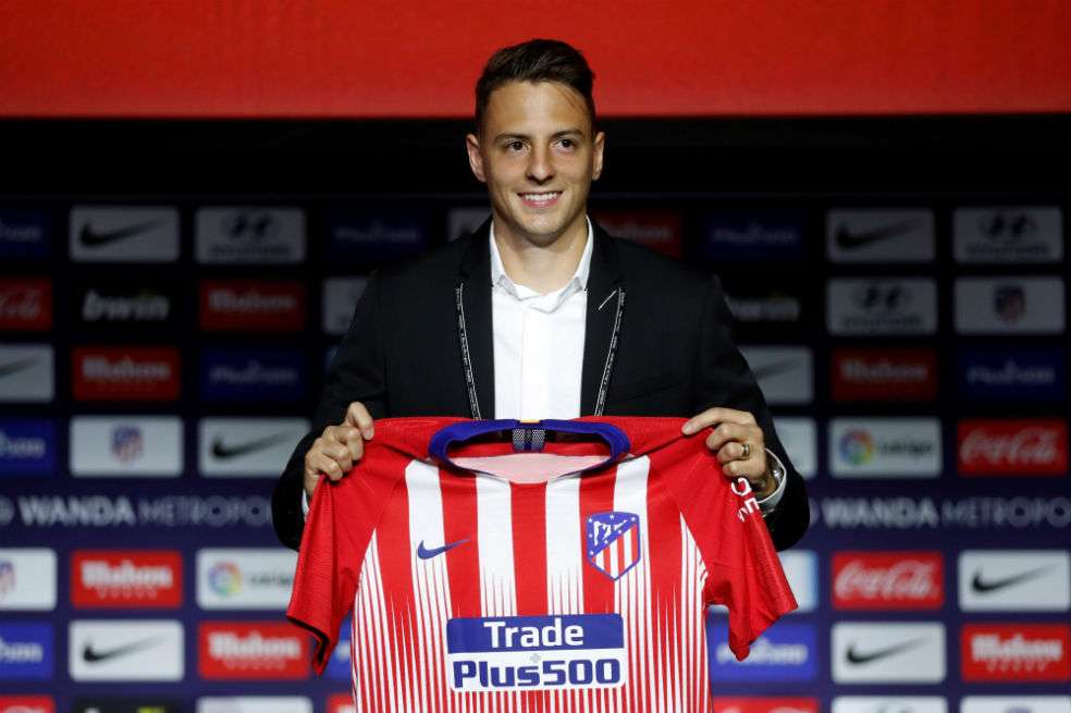 Santiago Arias, lateral derecho del Atlético de Madrid. / EFE
