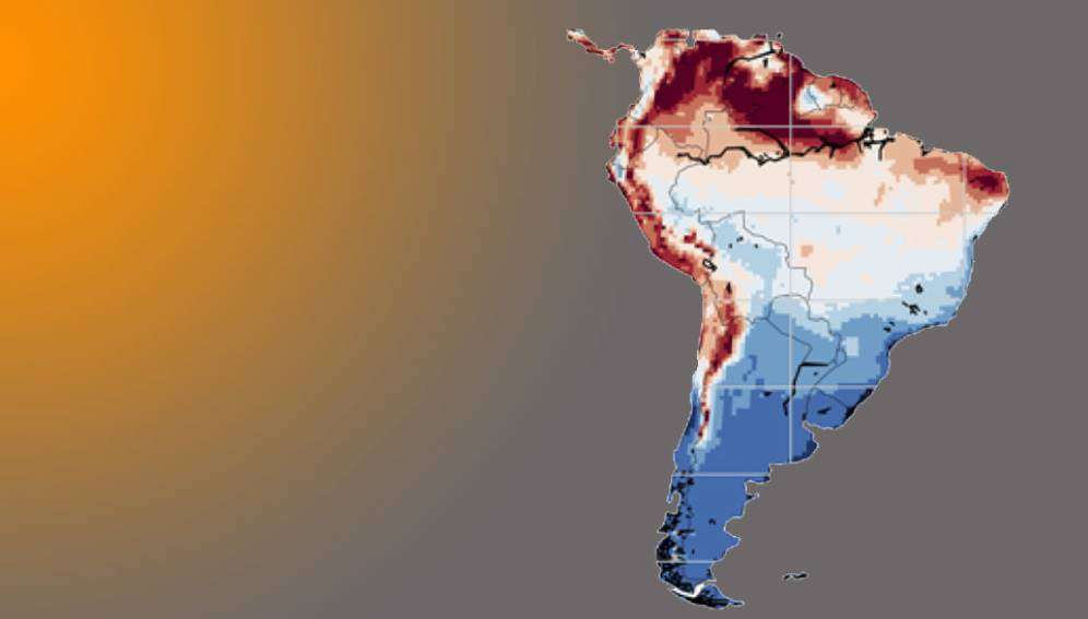Alza proyectada de días con temperaturas extremas al 2050.  / S. Feron et al. con edición de SciDev.Net.