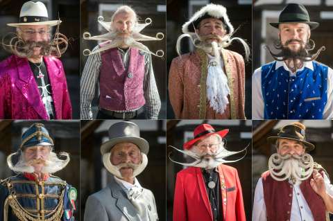La competición dedicada exclusivamente a las barbas y los bigotes