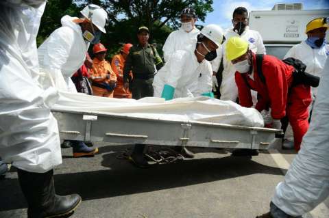 Organismos de socorro han rescatado cinco cuerpos en mina de Riosucio, Caldas