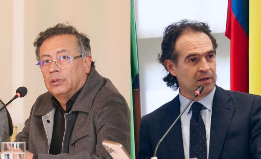 El alcalde de Medellín Federico Gutiérrez y el presidente Gustavo Petro volvieron a chocar en X sobre la justicia en Antioquia.
