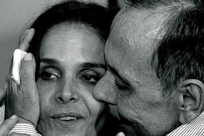 Óscar Tulio Lizcano y su esposa Marta