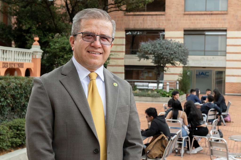 Hno. Niky Alexánder Murcia, rector de la Universidad de La Salle.