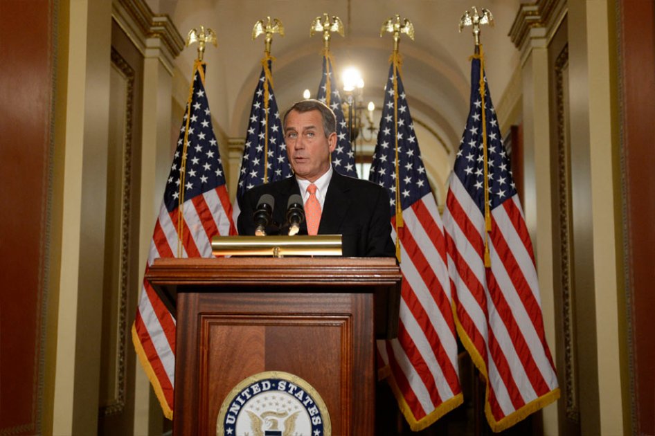 John Boehner, presidente de la Cámara de Representantes de EE.UU.