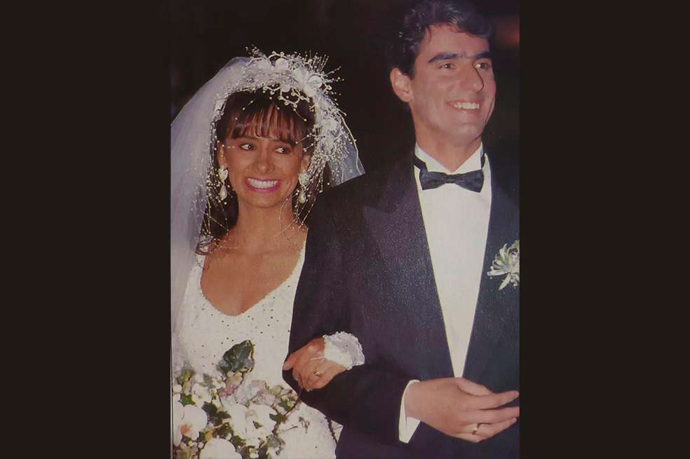 Rescatan foto de primera boda de Miguel Varoni de hace más de 30 años. Mírala
