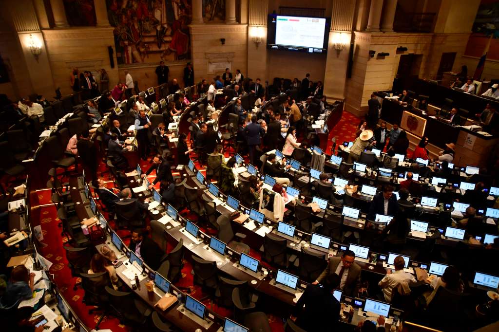 Debate realizado en el Congreso de la República - Cámara de Representantes