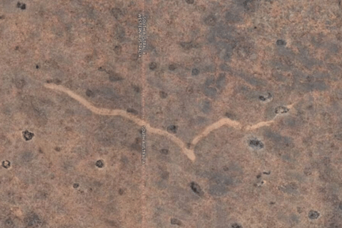 Hombre descubrió extraña cicatriz en Australia con Google Earth. Ya sabemos qué es