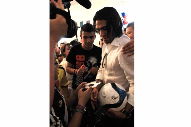 La bienvenida a ‘El Tigre’ Falcao