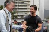 Santos visitó el set de “Mile22”, la película de Hollywood que se está rodando en Bogotá