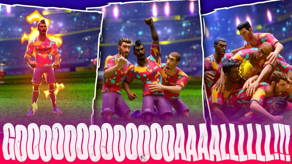 Gráficos de FIFA Rivals, el primer videojuego con la licencia de la FIFA luego de su ruptura con Electronic Arts.