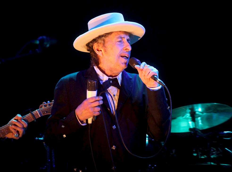 Imagen del músico Bob Dylan.