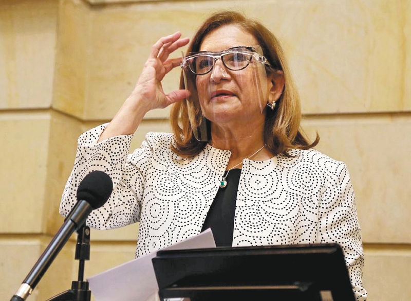 Margarita Cabello es la primera mujer que alcanza la jefatura del Ministerio Público en los 190 años de existencia de esa entidad. / EFE