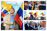 Las postales de la emotiva bienvenida de Mockus a De la Calle, Jaramillo, Naranjo y Mora