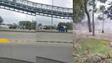 Disturbios en Bogotá: manifestantes se enfrentaron con la Policía cerca a la UNAL