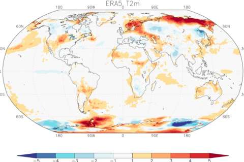 Uno de los pueblos más fríos del planeta llegó a los 38°C