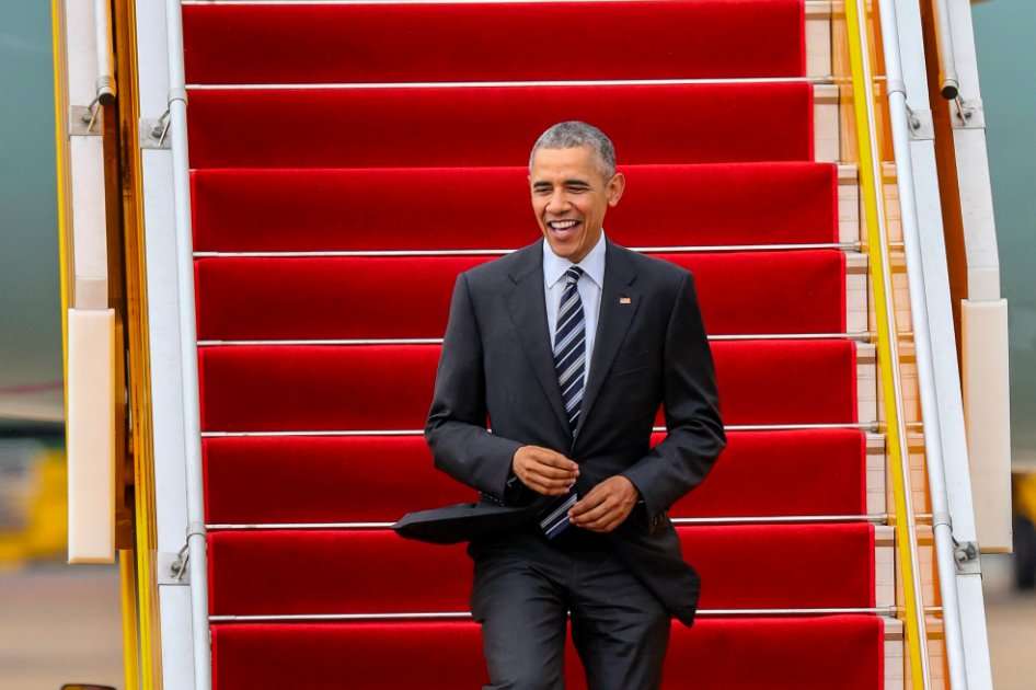 Barack Obama en su llegada a Ho Chi Minh, la ciudad más grande de Vietnam. / EFE