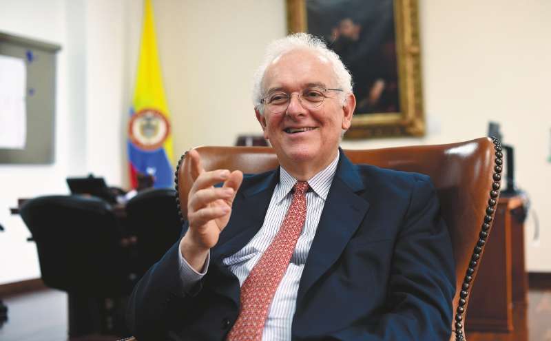 Jose Antonio Ocampo, ministro de Hacienda. / Gustavo Torrijos