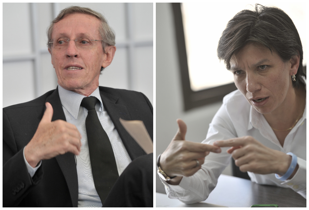 Antonio Navarro Wolff y Claudia López. / El Espectador