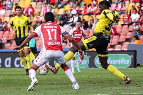 Vea el gol con el que Alianza sorprendió a Santa Fe y logró tres puntos en Bogotá