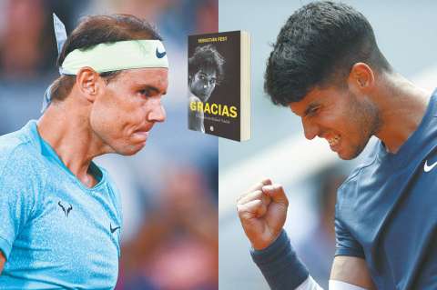 El adiós de Rafael Nadal a través de Carlos Alcaraz