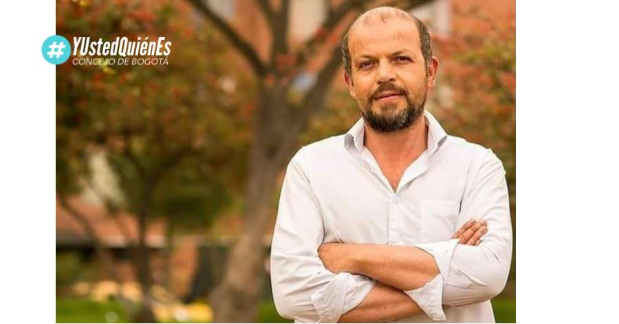 Francisco Castañeda es candidato al Concejo por el Partido Alianza Verde. / Cortesía