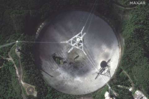 Más de 50.000 firmas piden reconsiderar la demolición de radiotelescopio Arecibo