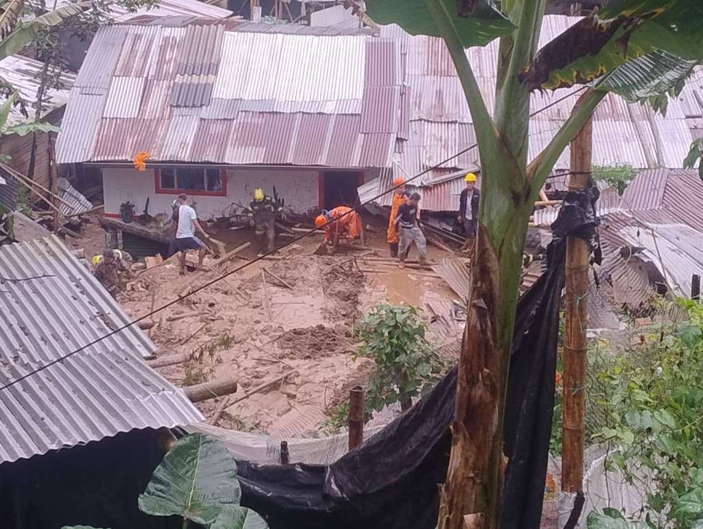 Deslizamiento en Dosquebradas