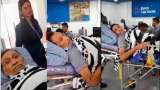 Paciente con cáncer terminal tuvo que ir en camilla a reclamar su pensión