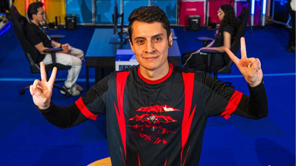 Esteban Guerrero, ganador de la primera edición de Red Bull Tetris Colombia.
