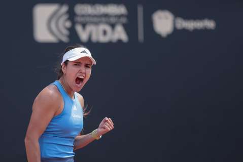 Camila Osorio, brillante: debut y victoria en la Copa Colsanitas de Bogotá