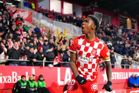 Yáser Asprilla hizo tremendo golazo con Girona: mírelo acá, en video