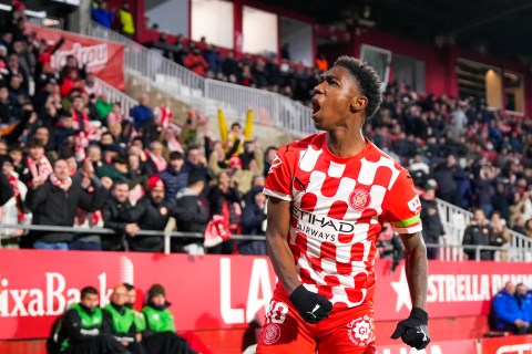 Yáser Asprilla hizo tremendo golazo con Girona: mírelo acá, en video