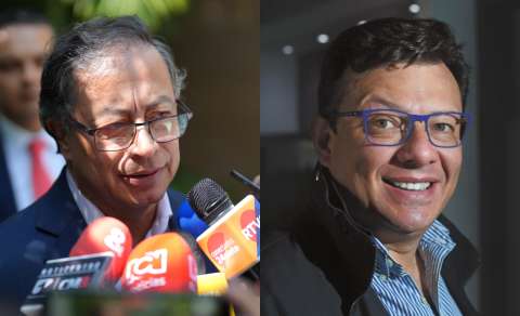 En medio de polémica en RTVC, Hollman Morris viajó a Davos en la comitiva de Petro