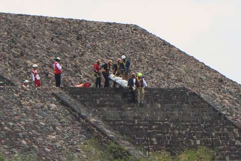 Así relató una colombiana el tiroteo en Teotihuacán durante visita a pirámides en México