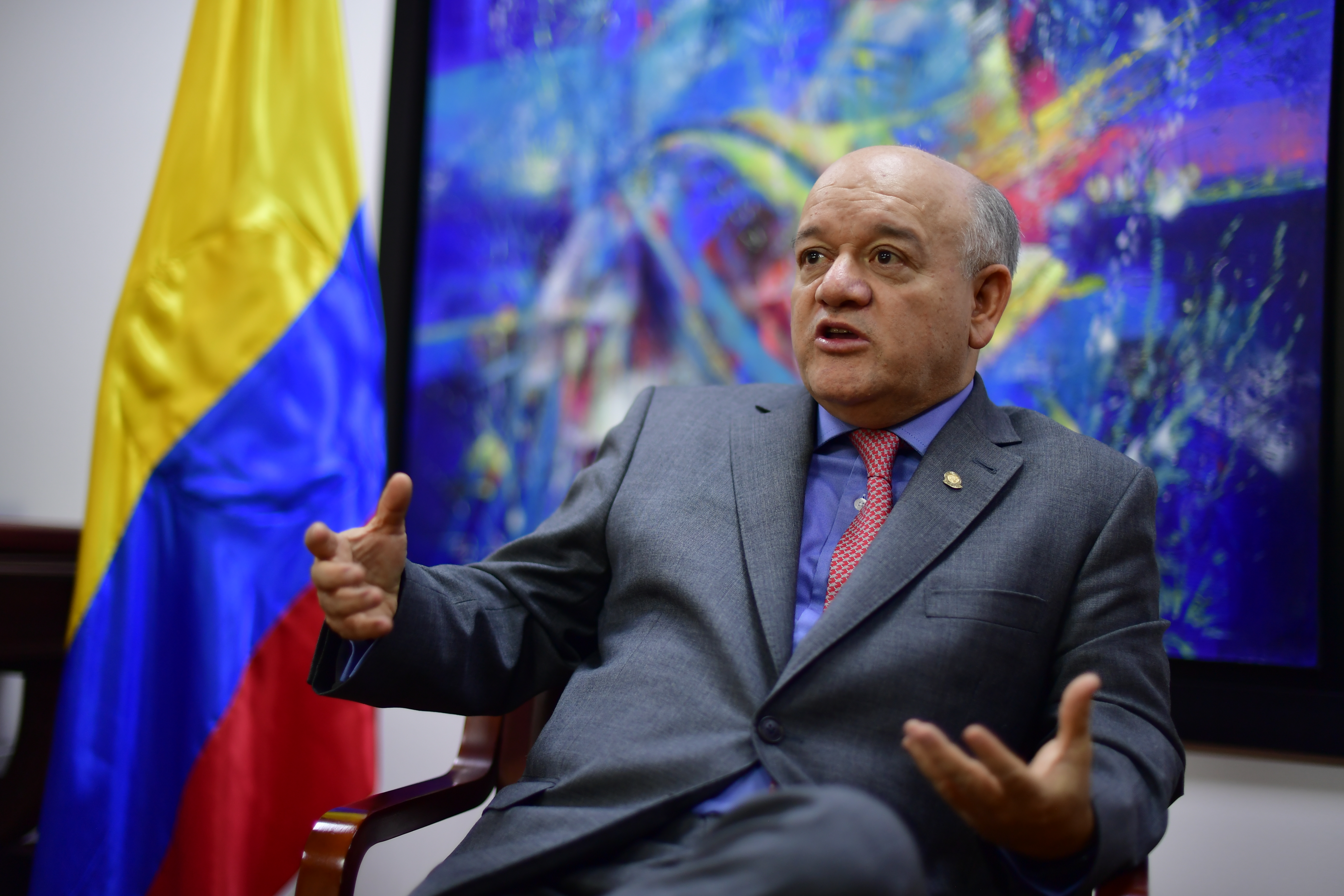 Presidente de la Corte Constitucional, en entrevista.