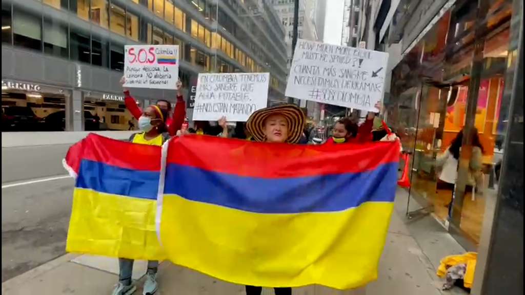 Paro Nacional en el mundo: manifestaciones de colombianos en otros países