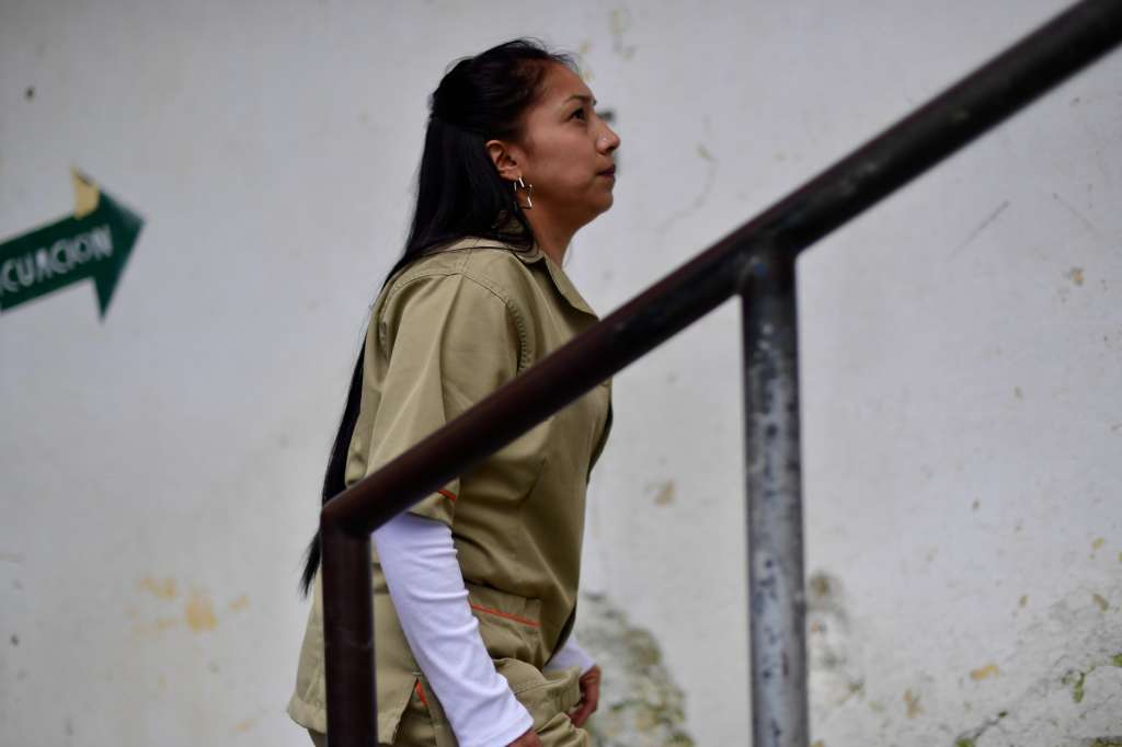 Karen Castiblanco lleva cuatro años privada de la libertad. Actualmente está en la cárcel El Buen Pastor, en Bogotá.