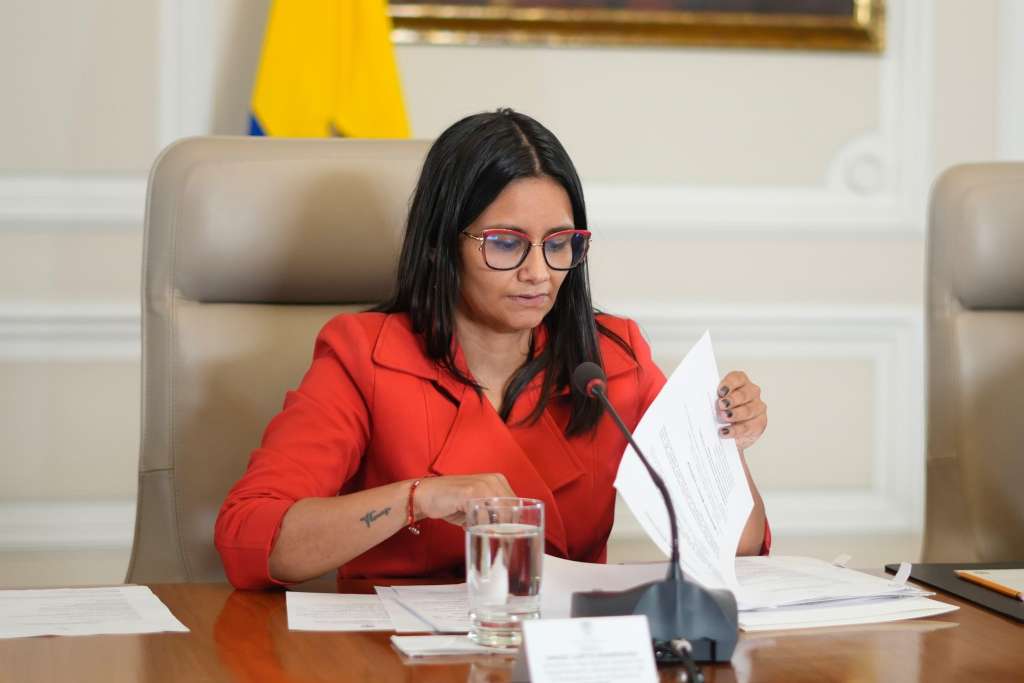Angie Rodríguez, directora del Departamento Administrativo de la Presidencia (Dapre) @DapreCol