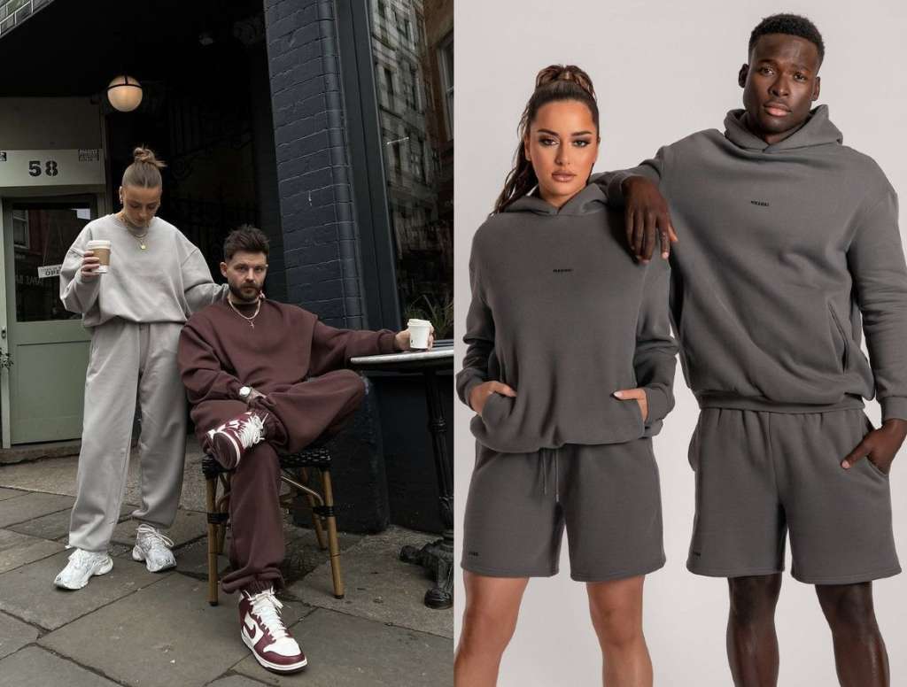 Para un look deportivo unisex, un conjunto de sudadera y pantalones deportivos es ideal. Estas prendas son cómodas y perfectas para hacer ejercicio o para un día de relax.